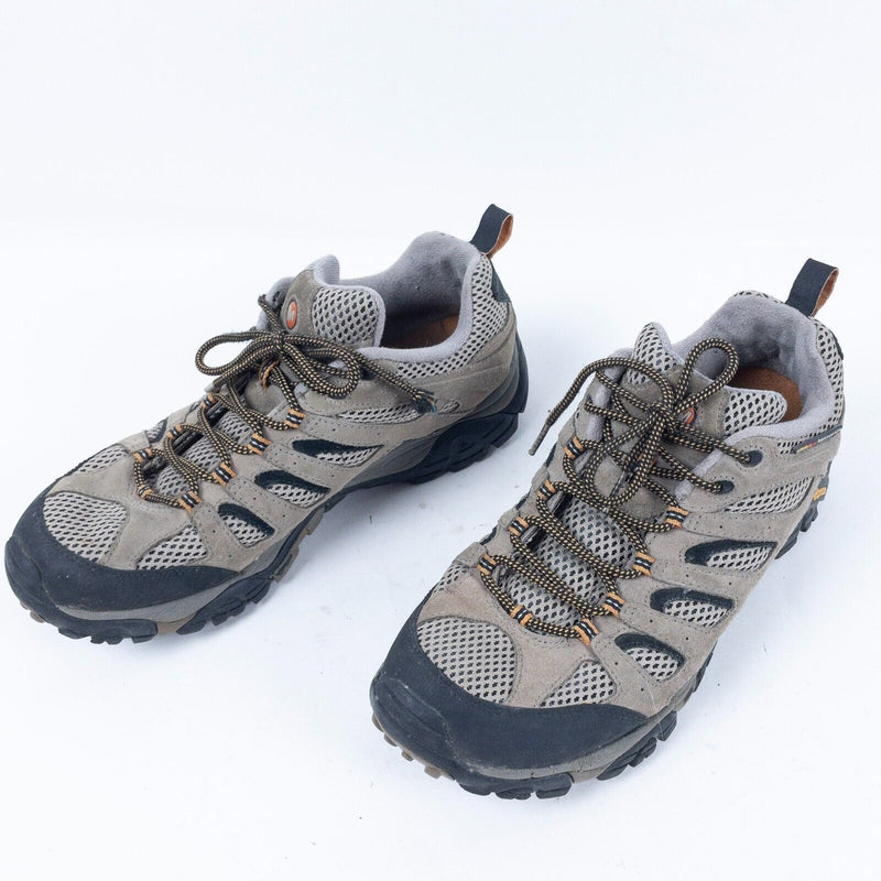 Merrell Moab 2 Shoe Mens 11.5 Waterproof Hiking Ventilator Walnut Lace-Up J86595