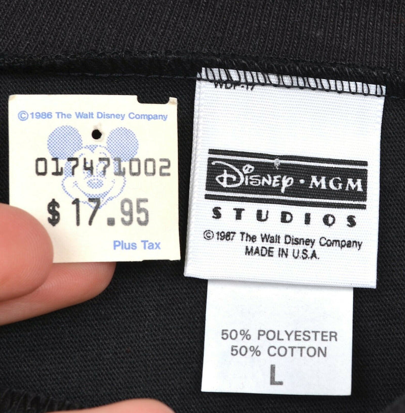 Vintage 1987 Walt Disney Studios Adult Large Mickey Mouse MGM Studios Sweatshirt