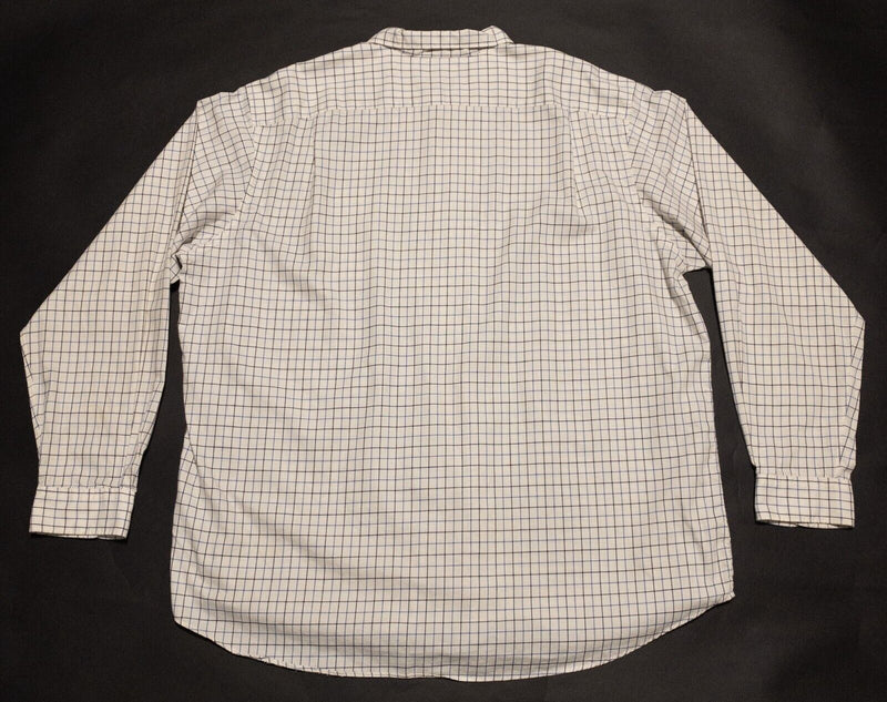 Polo Ralph Lauren Shirt Men's 2XL Bonnard Long Sleeve White Graph Check Button