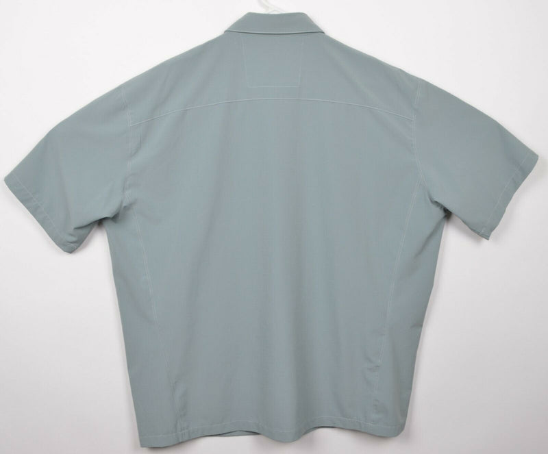 Kuhl TuffleX Men's 2XL Green Polyester Blend Hiking Outdoor Button-Front Shirt