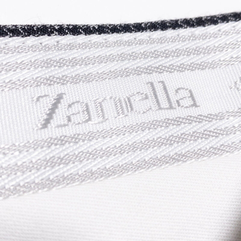 Zanella Dress Pants Men's 38 Cashmere Wool Blend Business Pleated Gray