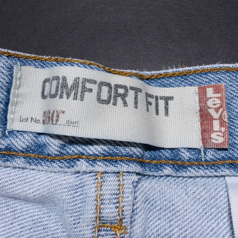 Levi's 560 Jeans Men's 32x30 Comfort Fit Light Wash Straight Leg Denim Vintage