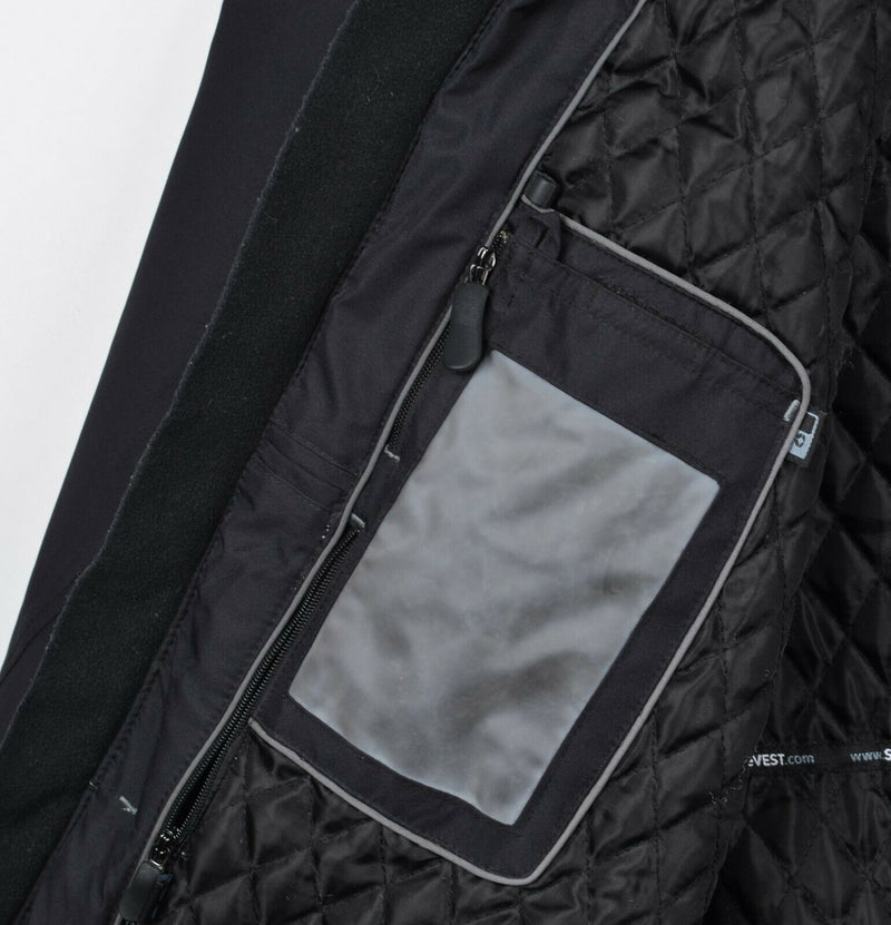 SCOTTeVEST Men's 2XL Revolution Plus Black Multi-Pocket Hood Convertible Jacket