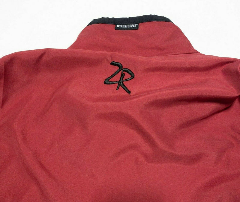 Zero Restriction GORE Windstopper M3 Windshirt 1/4 Zip Golf Jacket Red Men's XL