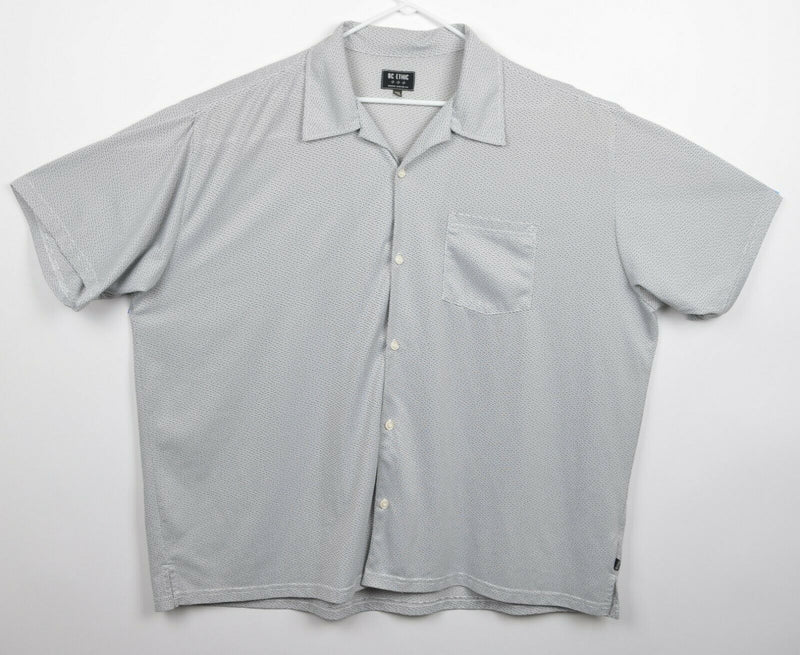 Vtg BC Ethic Men's Sz 3XL Smooth Custom Fit Made in USA Club Disco Camp Shirt