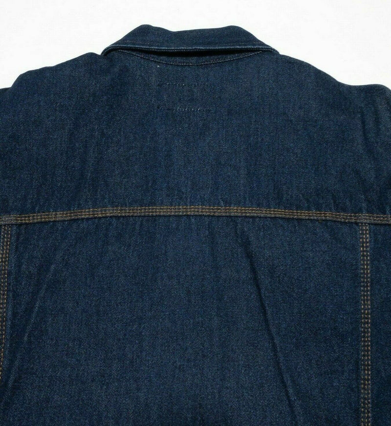 Delta Sigma Theta Sorority Adult XL Denim Competition Jacket Blue ΔΣΘ