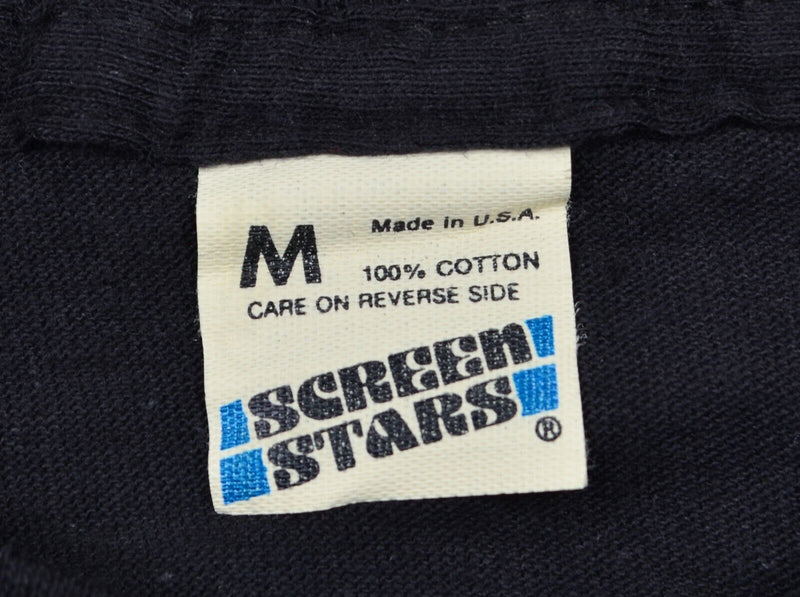 Joe Walsh T-Shirt Medium Men Vintage 1985 The Confessor Tour Screen Stars Eagles