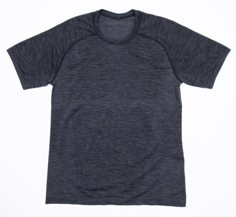 Lululemon T-Shirt Men's Medium Metal Vent Tech Crewneck Gray Wicking Stretch