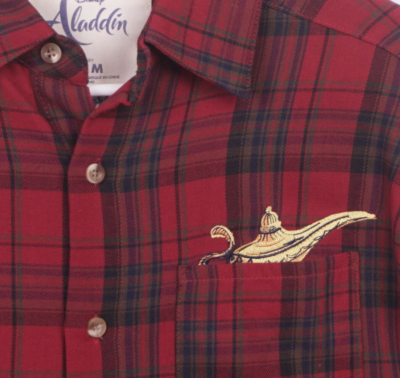 Cakeworthy Disney Adult Medium Aladdin Diamond in The Rough Flannel Shirt