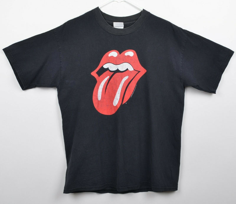 Vtg 1999 Rolling Stones Men's Sz Large No Security Tour 1999 Tongue T-Shirt