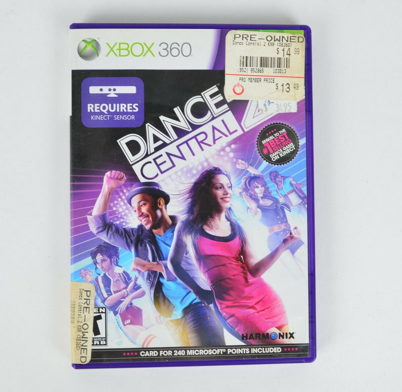 Dance Central 2 (Microsoft Xbox 360, 2011) Kinect