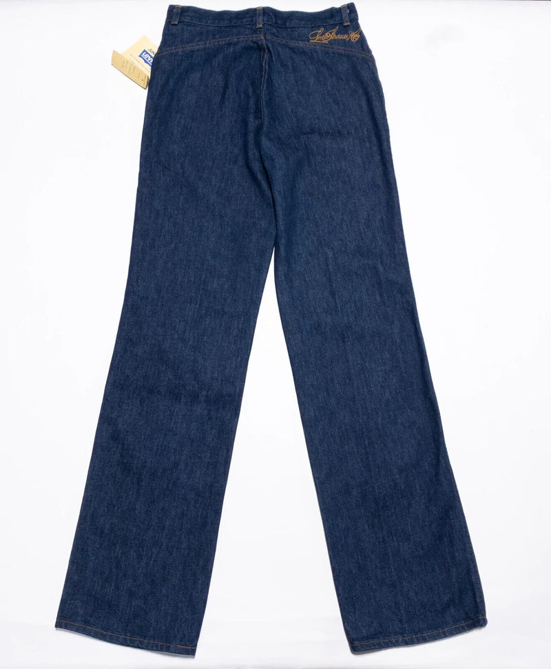 Vintage 70s Levi's Jeans Women's 13 (Fits 30x34) Denim Mom Jeans Orange Tab