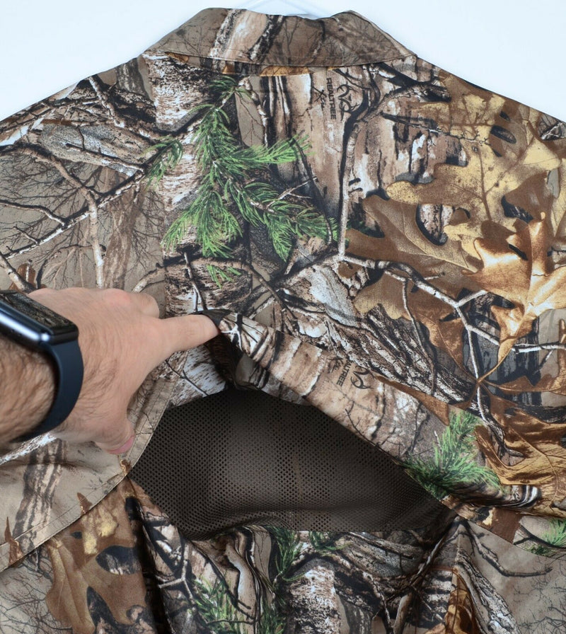 Pursuit Gear Men's Sz XL Realtree Camouflage Vented Hunting Fishing Shirt