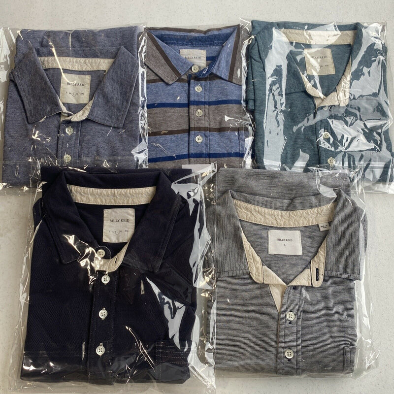 Custom Bundle of Billy Reid Men's Large Polo Shirt