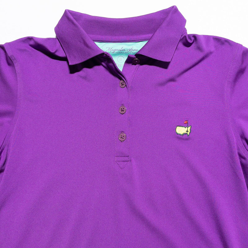 Masters Golf Polo Shirt Women's Small Magnolia Lane Masters Tech Purple Wicking
