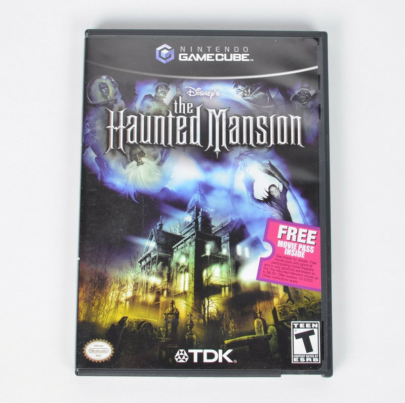 Disney's The Haunted Mansion (Nintendo GameCube, 2003) Complete CIB Manual