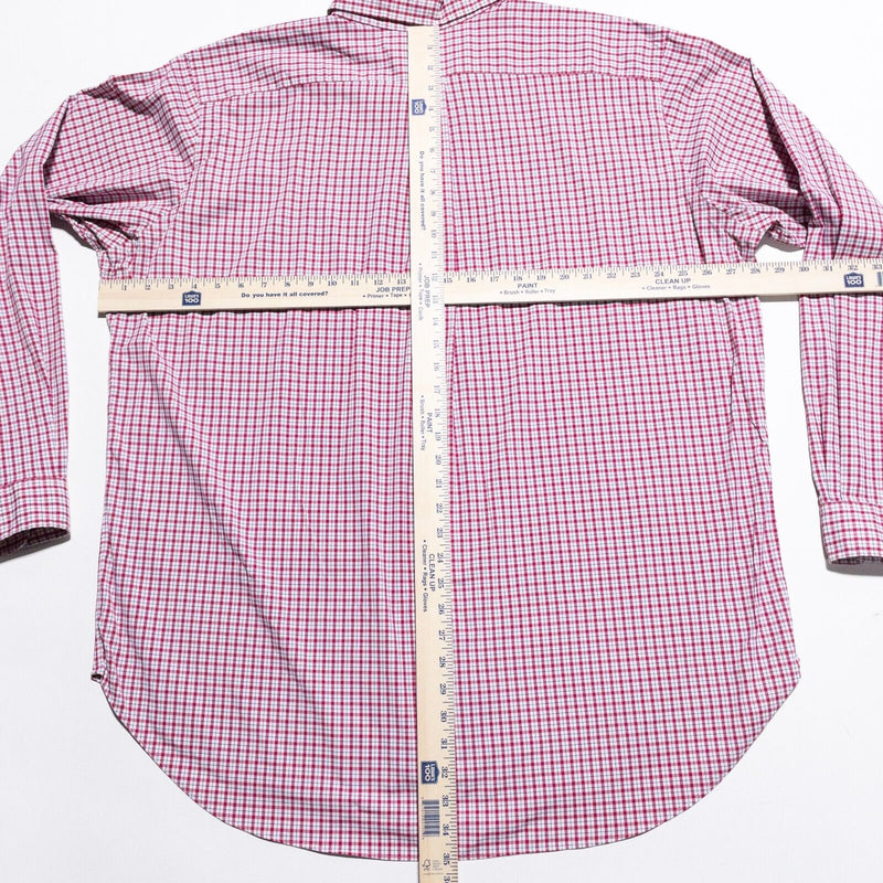 Polo Ralph Lauren Performance Shirt Men 2XLT Tall Nylon Wicking Button-Down Pink