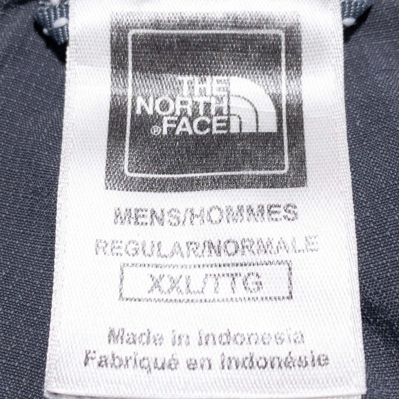 The North Face Cargo Shorts Men's 2XL Gray Nylon Drawstring Belt Loops Stash