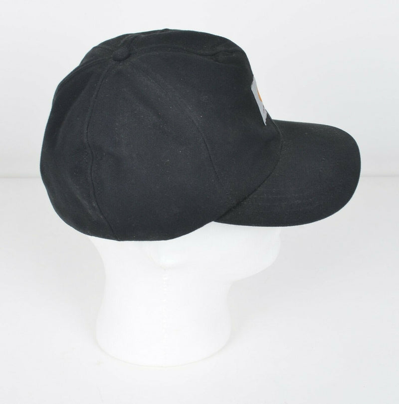 Vintage Carhartt Men Sz Large Insulated Black Ear Flaps Made in USA Hat A15BLK