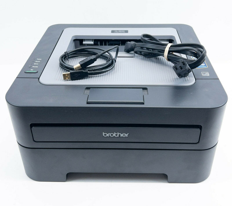 Brother HL-2240 Laser Printer 2278 Pages Monochrome Duplex Tested Cables