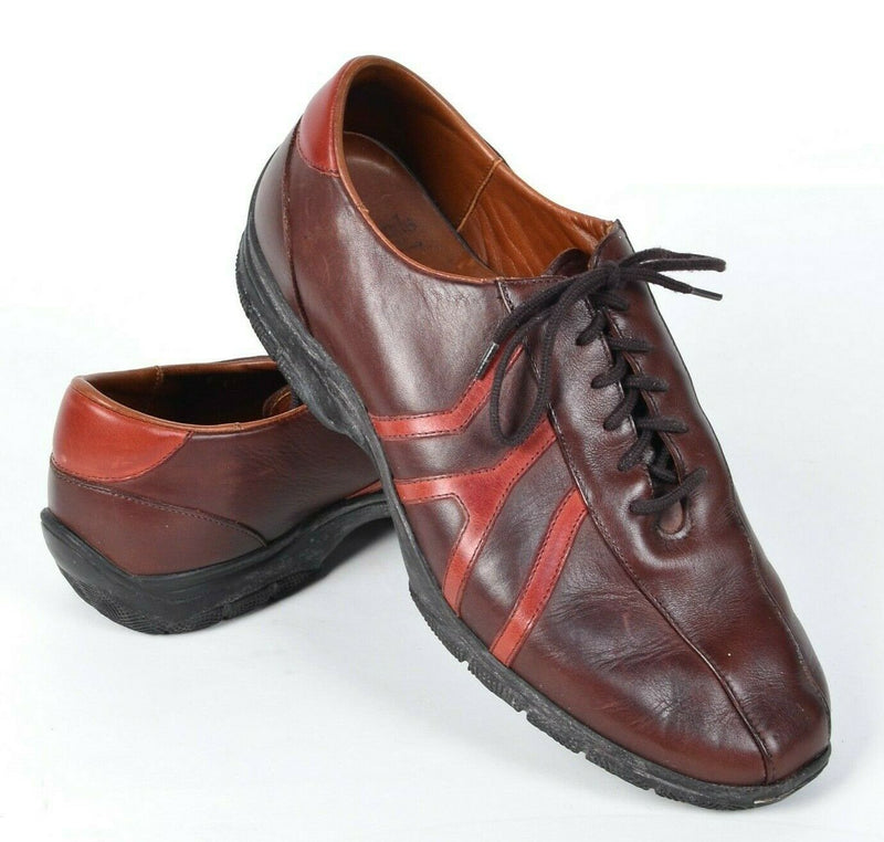 Allen Edmonds Traveler Men’s 9D Brown Driving Oxford Shoes Made In USA