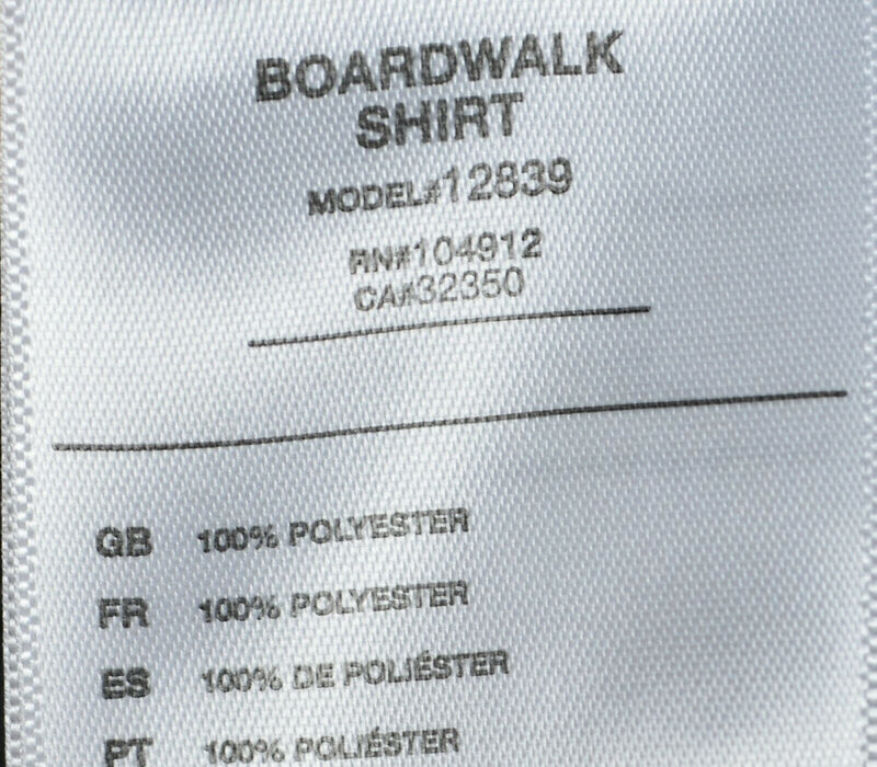 Bontrager Trek Men's Medium Boardwalk Gray Check Bicycles Casual Cycling Shirt