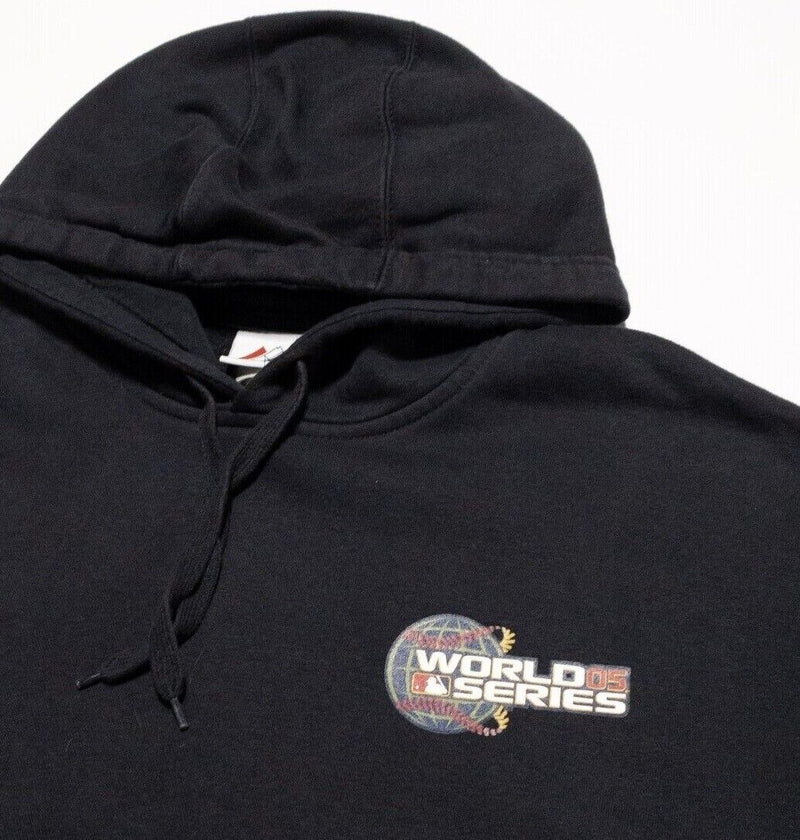 Chicago White Sox World Series Hoodie Mens Fits 2XL Majestic 2005 Sweatshirt MLB