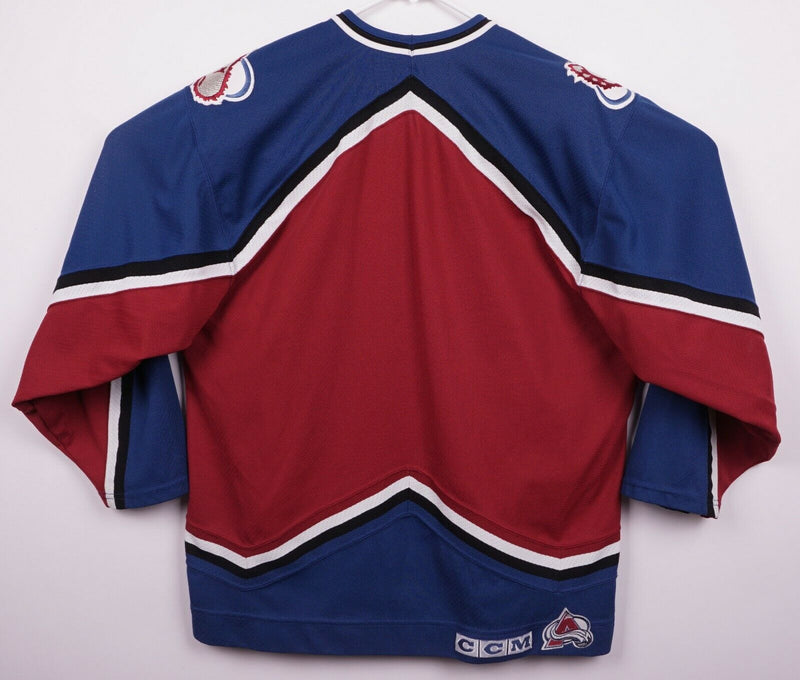 Colorado Avalanche Men's Large CCM Maska Air-Knit Canada Sewn NHL Hockey Jersey