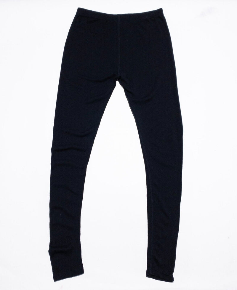 SmartWool Pants Men's Large Compression Base Layer Merino Wool Black Outdoor