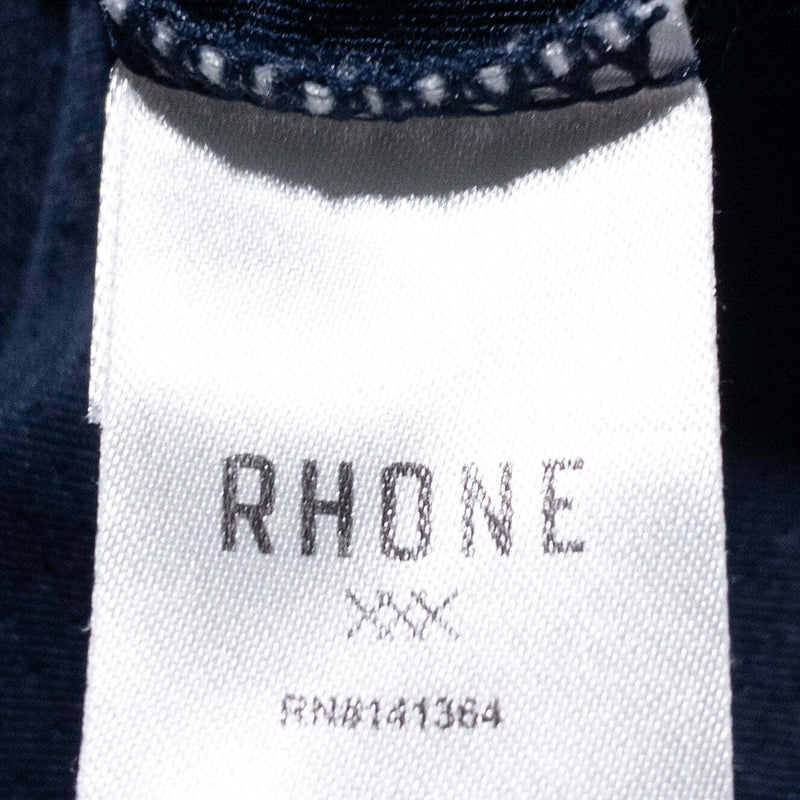 Rhone 1/4 Zip Men's XL Courtside Pullover Navy Blue Wicking Stretch 100377