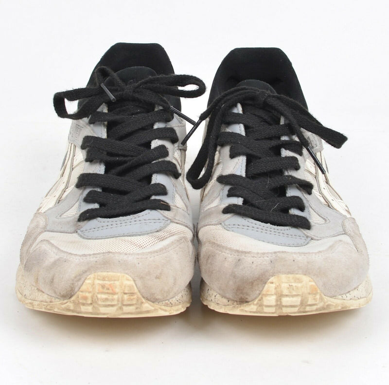 ASICS Gel Lyte V Men's 10.5 White Cream Black Splatter Sneakers H7Q3N