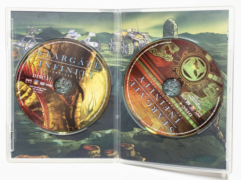 Stargate Infinity: The Complete Series 4 Disc DVD Box Set