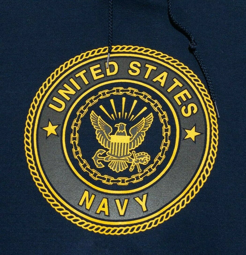 Vintage United States Navy Soffe Men's XL US Navy Pullover Hoodie Sweatshirt