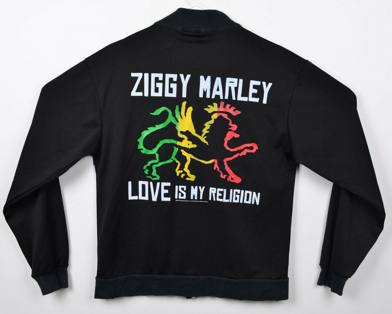 Zion Men's Sz Medium TuffGong Ziggy Marley Love Is My Religion 2007 Track Jacket