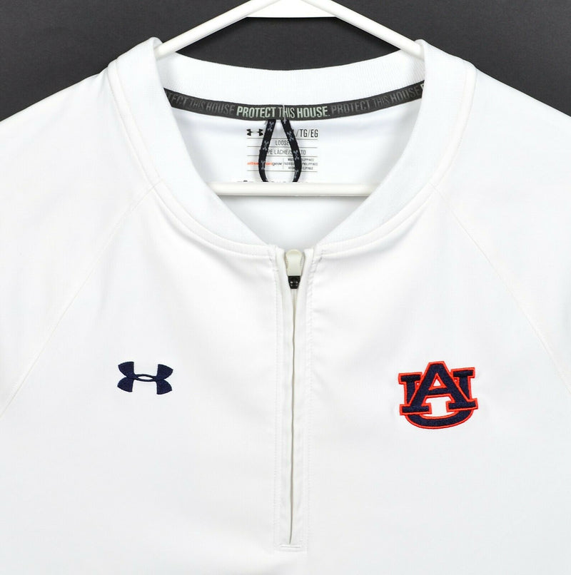 Auburn Tigers Men's XL Team Issue Under Armour Baseball Warm-Up Cage Jacket