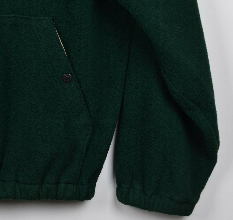 Vtg 90s Polo Sport Ralph Lauren Men's Sz XL Polartec Forest Green Fleece Jacket