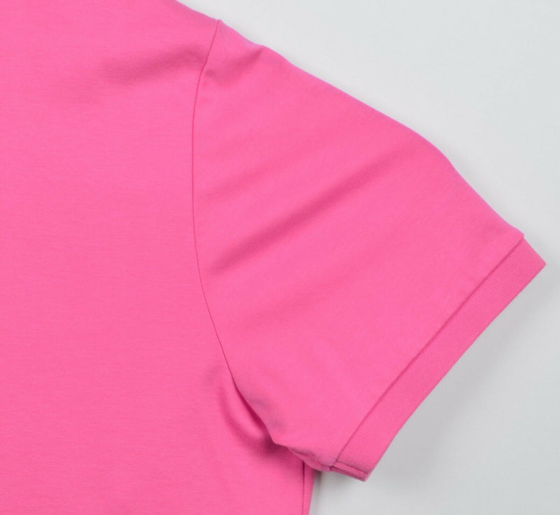 Polo Ralph Lauren Men's Sz XL Hot Pink Pima Soft Touch Polo Shirt