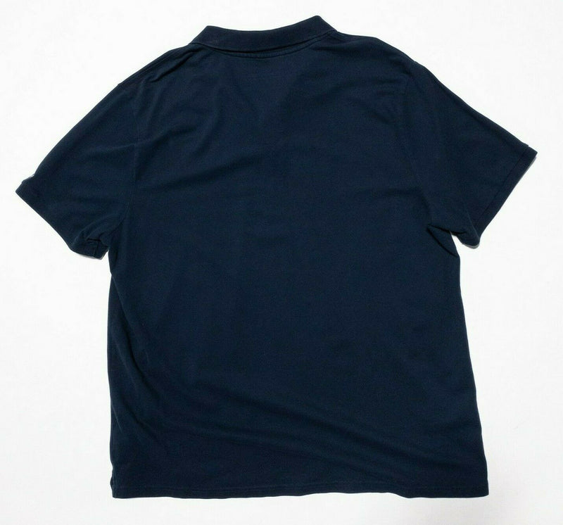 Vineyard Vines Yankees Polo Shirt XL Men's Navy Blue Short Sleeve Baseball NY