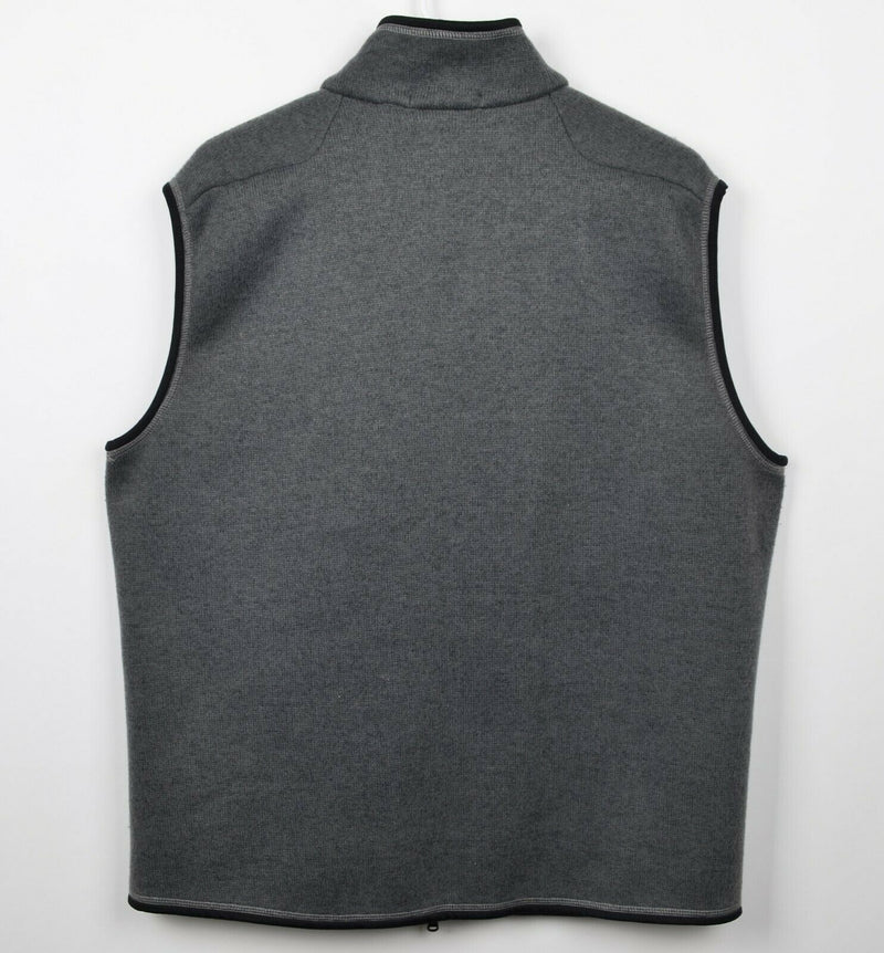 RLX Ralph Lauren Men's Sz XL Heather Gray Golf Casual Full Zip Fleece Vest