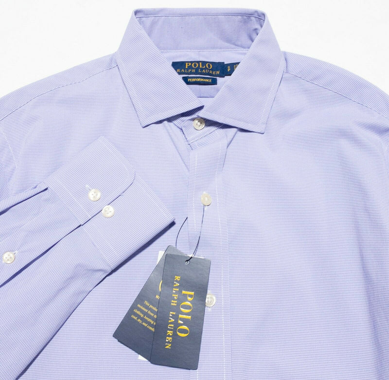 Polo Ralph Lauren Performance Nylon Wicking Shirt Spyglass Purple Men's Small