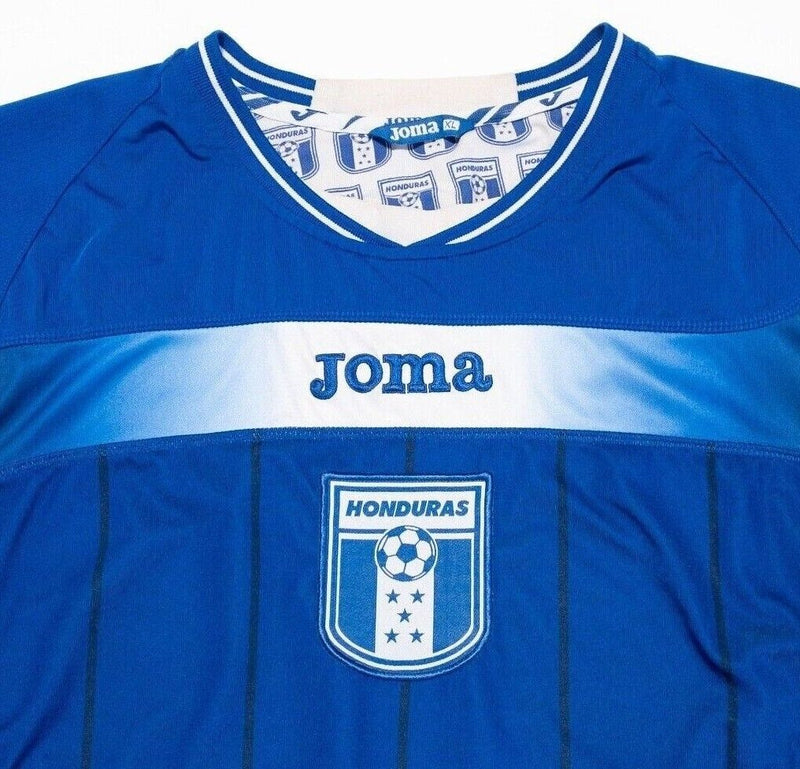 Honduras Joma Soccer Jersey Men's XL 2010 Third Blue Trecer Camisa Football