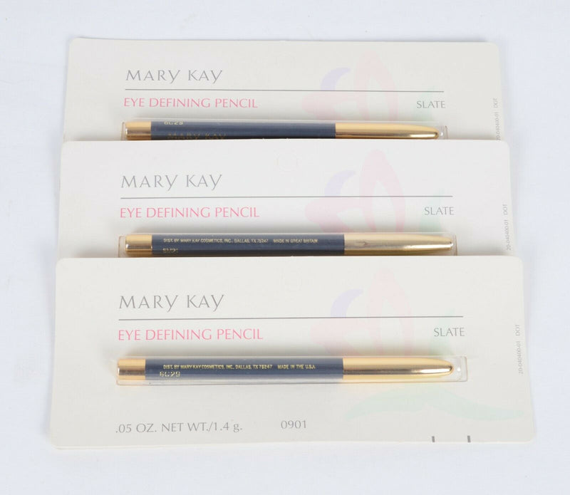 Lot of 3 Mary Kay Eye Defining Pencil Slate 3587 0.5 Oz (3 Pencil Bundle)