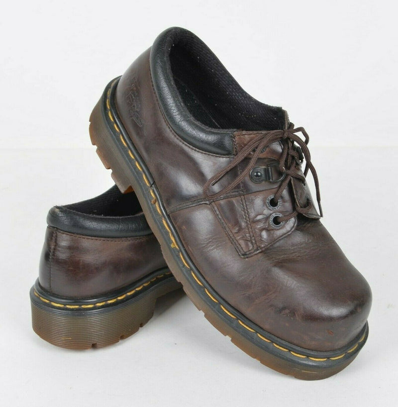 Dr. Doc Martens 8833 Men's 8 Made in England Industrial Steel Toe Safety Shoes