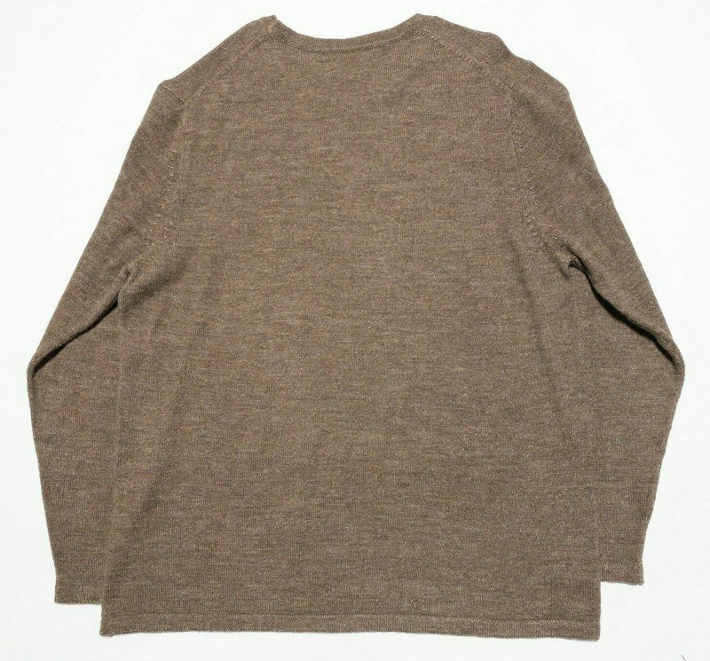 Artefact Stitch Fix Men's 2XL Brown Finnegan Alpaca Blend Crewneck Sweater