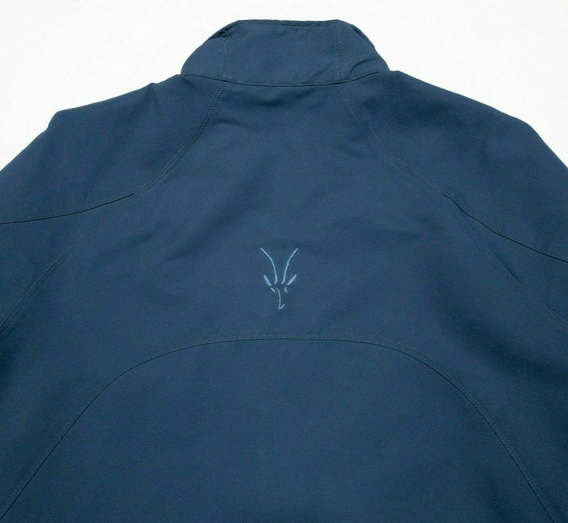 Ibex Climawool Cirrus Softshell Jacket Solid Blue Full Zip Merino Men's Medium