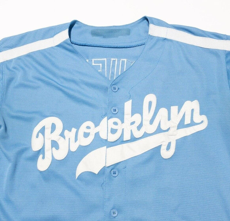 Brooklyn Dodgers Cooperstown Collection Jersey Fits Men's S/M Sandy Koufax Blue