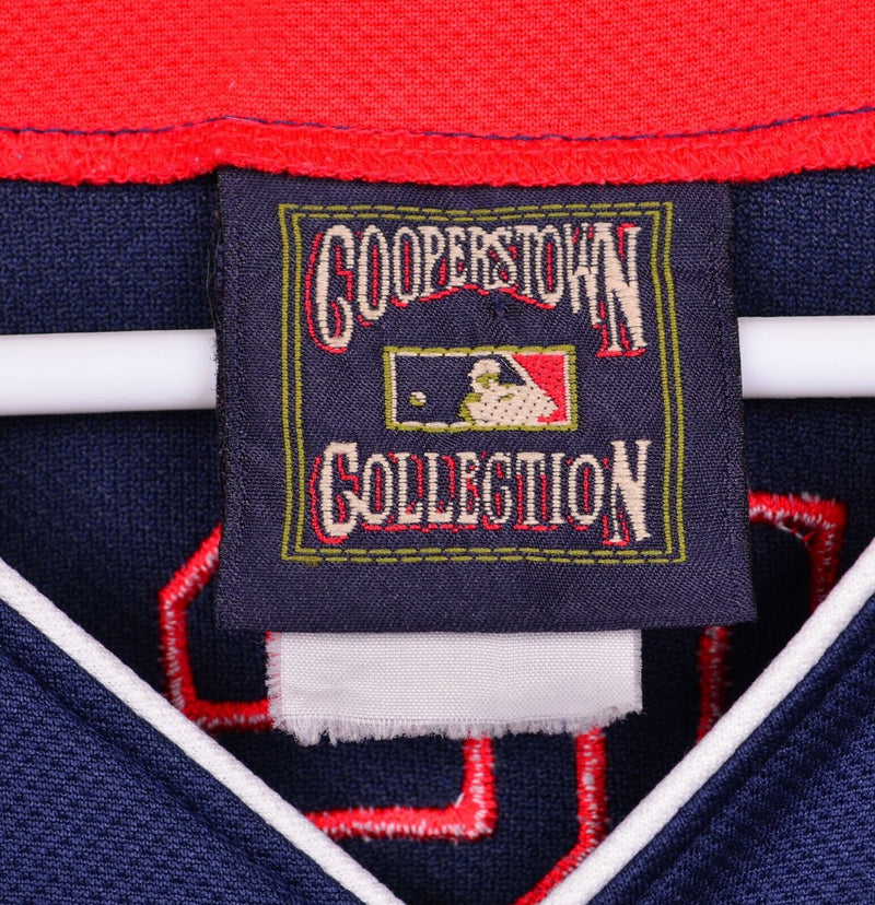 Chicago White Sox Mens Sz Medium Carlton Fisk Sewn Cooperstown Collection Jersey