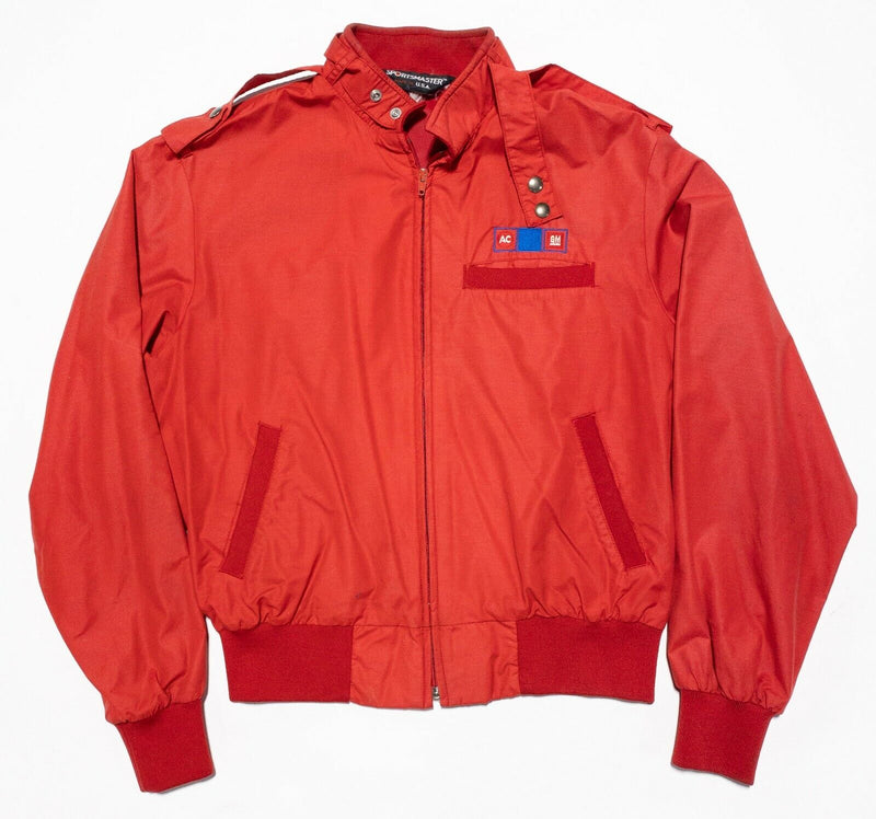 Vintage 70s General Motors GM AC Sportsmaster Jacket Red Men's Large?