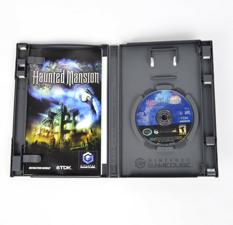 Disney's The Haunted Mansion (Nintendo GameCube, 2003) Complete CIB Manual