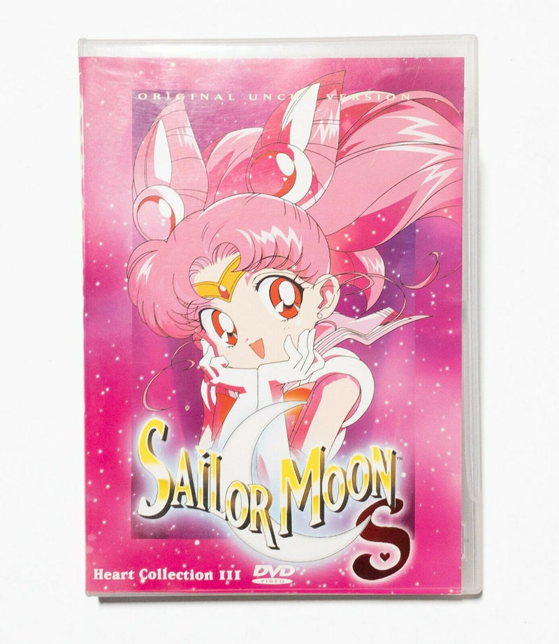 Pioneer Sailor Moon S Heart Collection Vol III 3 DVD (Original Uncut Version)